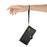 For Realme 16 Pro+ 5G Leather Case Zipper Pocket Wallet Phone Cover with Straps - Black - 7