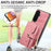 For Samsung Galaxy S26+ PU Leather Phone Back Cover with Zipper Card Holder and Long Strap - Black - 6