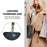 For Samsung Galaxy S26 Ultra Retro PU Leather Case Phone Cover with RFID Blocking Card Holder  /  Ring Holder - Black - 4