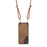 For Samsung Galaxy S26 Ultra Retro Leather Phone Back Cover with Adjustable Strap - Brown - 3