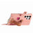 For Samsung Galaxy S26 Ultra Case RFID Blocking Zipper Wallet PU Leather Mobile Cover - Pink - 3