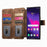 For Samsung Galaxy S26 Ultra Leather Case Phone Back Cover with RFID Blocking Zipper Wallet Kickstand - Brown - 2