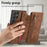 For Samsung Galaxy S26 Ultra Leather Case Phone Back Cover with RFID Blocking Zipper Wallet Kickstand - Brown - 6