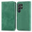 For Samsung Galaxy S26 Ultra Leather Case with Card Holder Magnetic Absorption Phone - Green - 1
