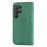 For Samsung Galaxy S26 Ultra Leather Case with Card Holder Magnetic Absorption Phone - Green - 6