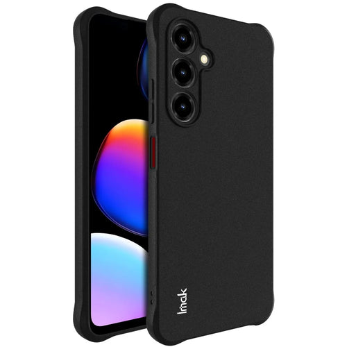IMAK For ZTE nubia V80 Max 4G Case TPU Phone Cover Airbag Shockproof Protection - Matte Black - 1
