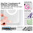 IMAK For Samsung Galaxy S26+ Magnetic Case Candy Color Anti Drop TPU + PET Back Cover - Black - 4