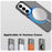 IMAK For Samsung Galaxy S26+ Magnetic Case Candy Color Anti Drop TPU + PET Back Cover - Black - 5