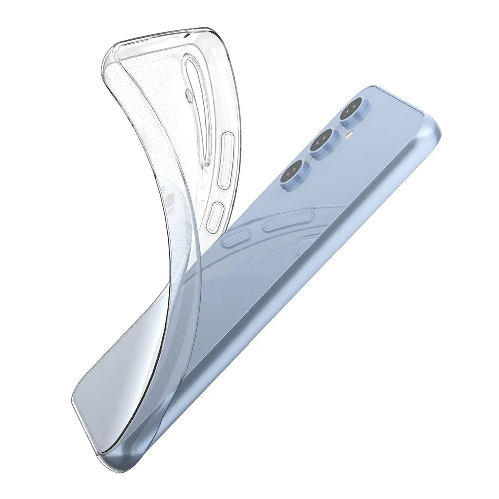 Transparent Phone Cover for Samsung Galaxy A54 5G, Ultra Slim Soft TPU Shockproof Mobile Phone Case - 3