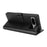 For Google Pixel 8a Stand Case Shockproof Leather Wallet Phone Cover - Black - 4