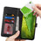 For Google Pixel 8a Stand Case Shockproof Leather Wallet Phone Cover - Black - 5