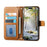 Stand Case For Google Pixel 10 Pro  /  10 Imprint TPU PU Leather Zipper Pocket Wallet Phone Cover with Strap - Brown - 2