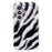 For Samsung Galaxy A57 5G Case Zebra Pattern Soft Plush Fluffy TPU Phone Cover - White - 2