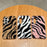 For Samsung Galaxy A57 5G Case Zebra Pattern Soft Plush Fluffy TPU Phone Cover - White - 6