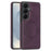 For Samsung Galaxy S26 Magnetic Phone Case Leather Back Phone Cover - Dark Purple - 1