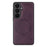 For Samsung Galaxy S26 Magnetic Phone Case Leather Back Phone Cover - Dark Purple - 2