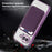 For Google Pixel 10a Magnetic Phone Case TPU + PC Mobile Cover with Card Bag - Purple - 4