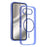 For Google Pixel 10a Magnetic Case TPU PC Clear Phone Cover - Sapphire - 2