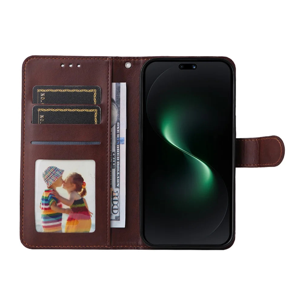 ENKAY HAT PRINCE For Huawei nova 15 Ultra 5G / Huawei nova 15 Pro 5G PU Leather Wallet Case Phone Stand Cover with 9H Tempered Glass - Pink - 6