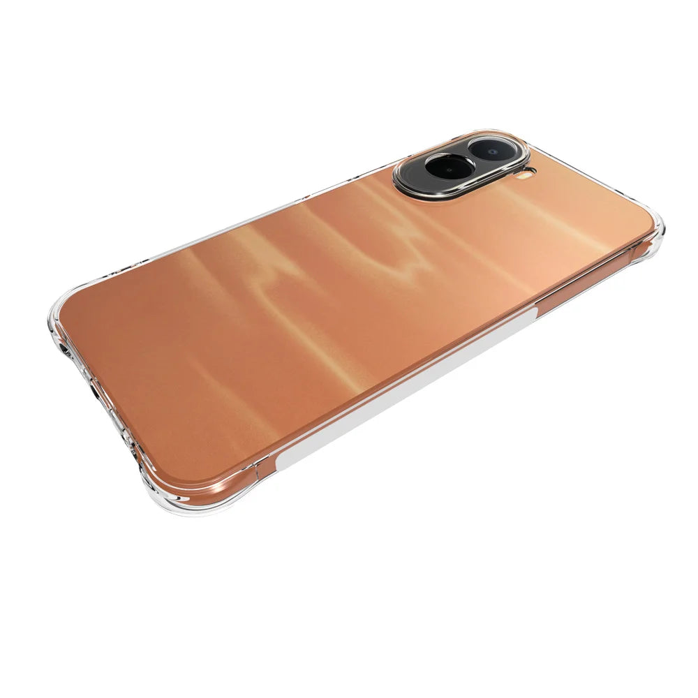 WANLONFENG For Xiaomi Poco C85x 5G / Redmi A7 Pro 4G (171.56mm) WL Series Case 2.0mm TPU Phone Cover with Tempered Glass Film - Transparent - 3