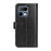 For Realme 16 Pro 5G Case Crazy Horse Texture Stand Leather Phone Cover - Black - 7