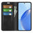 For Realme 16 Pro 5G Case Skin Touch Leather Wallet Phone Cover - Black - 2