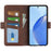 For Realme 16 Pro 5G Case Calf Texture Leather Wallet Phone Cover - Brown - 2