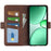 For Realme C85 Pro 4G Case Calf Texture Leather Wallet Phone Cover - Brown - 2