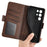 For Realme C85 Pro 4G Case Calf Texture Leather Wallet Phone Cover - Brown - 4