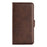 For Realme GT 8 Pro 5G Case Calf Texture Leather Wallet Phone Cover - Brown - 7