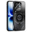 ABEEL for vivo iQOO 15 Ultra 5G Magnetic Case Aluminium Alloy + PC + TPU Hollow Heat Dissipation Phone Cover - Black - 1