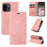 BETOPNICE For OnePlus 15T 5G Case Magnetic Closure RFID Blocking Wallet Stand Leather Phone Cover - Pink - 3