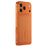 For iPhone 17 Pro Max Case Seahorse Buckle Luggage Design Aluminum Alloy Phone Cover - Orange - 2