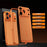 For iPhone 17 Pro Max Case Seahorse Buckle Luggage Design Aluminum Alloy Phone Cover - Orange - 3
