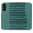 For Samsung Galaxy A57 5G Case Rhombus Pattern Leather Wallet Phone Cover with Wrist Strap - Green - 5