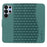 For Samsung Galaxy S26 Ultra Case Rhombus Pattern Leather Wallet Phone Cover with Wrist Strap - Green - 5