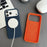 For iPhone 17 Pro Max Magnetic Case with Tempered Glass Screen Protector Fabric Texture PC + TPU Phone Cover Compatible with MagSafe - Blue - 2