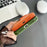 For iPhone 17 Pro Max Magnetic Case with Tempered Glass Screen Protector Fabric Texture PC + TPU Phone Cover Compatible with MagSafe - Blue - 4