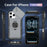 For iPhone 17 Pro Max Magnetic Case Slide Camera Cover Rotary Kickstand PC + TPU Phone Shell - Grey - 7