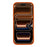 MUTURAL For iPhone 17 Pro Max Magnetic Case THE DOG Pattern PC + TPU Phone Cover with Tempered Glass Panel Compatible with MagSafe - Orange - 3