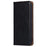 For Samsung Galaxy S26 Case Wallet PU Leather Magnetic Auto-Absorbed Phone Cover - Black - 2