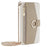 For Samsung Galaxy S26+ Case Mirror Wallet Leather Phone Cover with Chain Shoulder Strap - White - 2