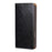 For Samsung Galaxy S26+ Case Genuine Cow Leather Stand Mobile Phone Cover with RFID Blocking Wallet - Black - 2
