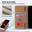 For Samsung Galaxy S26+ Case Genuine Cow Leather Stand Mobile Phone Cover with RFID Blocking Wallet - Black - 4