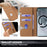 For Samsung Galaxy S26 Case Genuine Cow Leather Stand Mobile Phone Cover with RFID Blocking Wallet - Black - 5