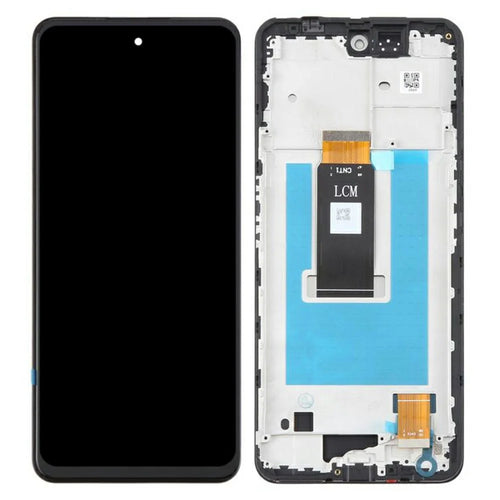For ZTE nubia Neo 3 5G Z2464N OEM Grade S LCD Screen and Digitizer Assembly + Frame (Without Logo) - 1