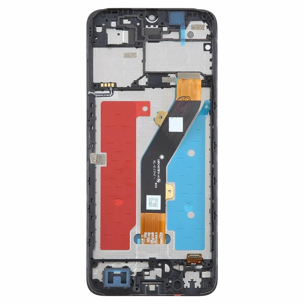 For ZTE Blade A34 OEM Grade S LCD Screen and Digitizer Assembly + Frame (Without Logo) - 3