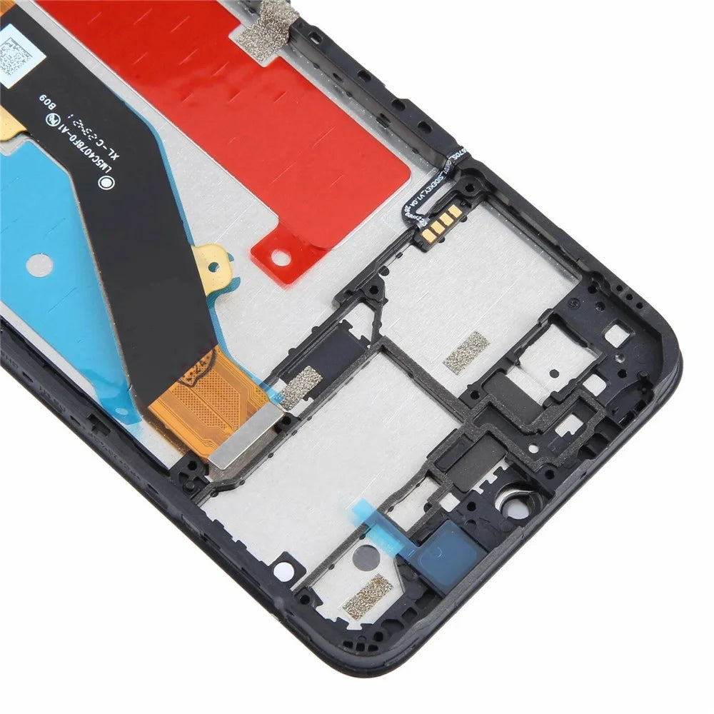 For ZTE Blade A34 OEM Grade S LCD Screen and Digitizer Assembly + Frame (Without Logo) - 4