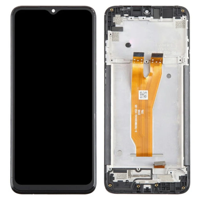 For ZTE Blade A53 6.52 inch OEM Grade S LCD Screen and Digitizer Assembly + Frame (Without Logo) - 1