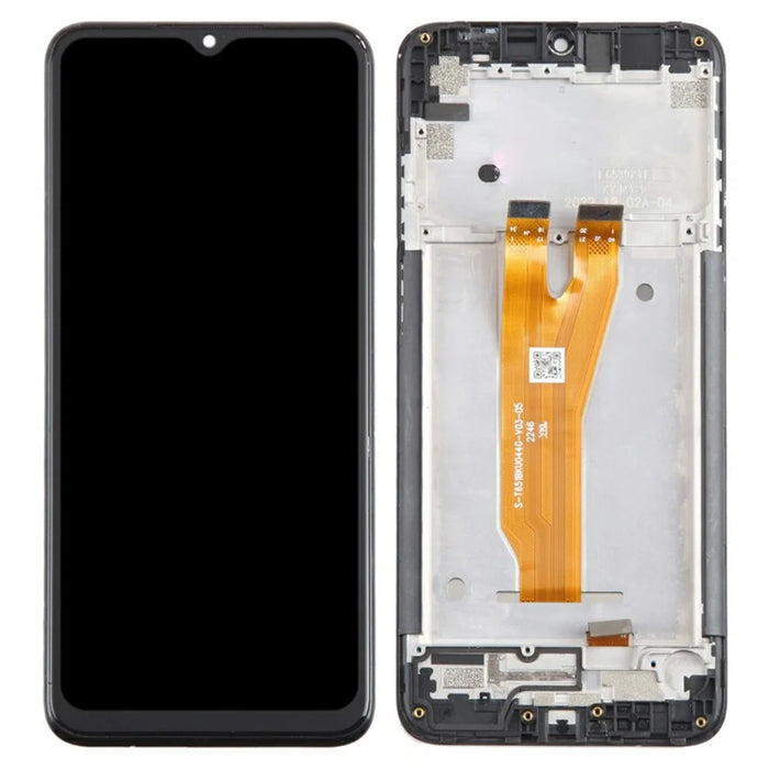 For ZTE Blade A53+ 6.52 inch OEM Grade S LCD Screen and Digitizer Assembly + Frame (Without Logo) - 1